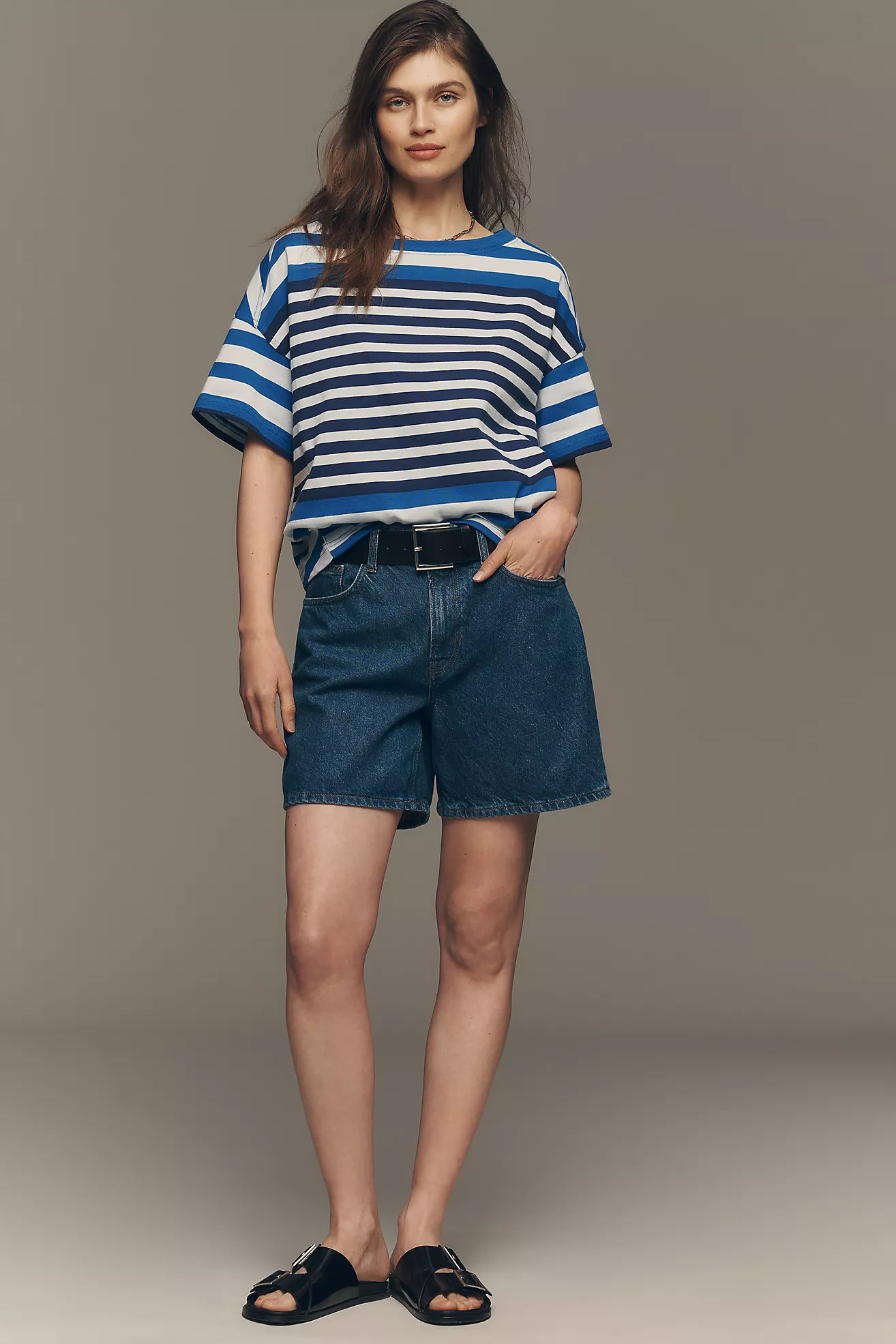 Maeve Fisherman Stripe T-Shirt | Anthropologie (UK)