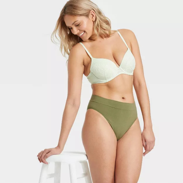 Women's Cotton Seamless Cheeky Underwear - Auden™ | Target