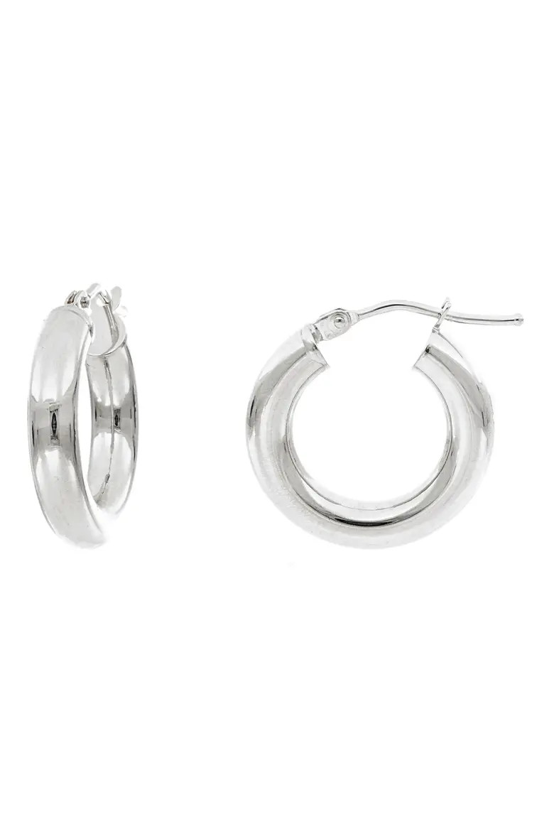 14K Gold Essentials Smooth Hoop Earrings (Online Trunk Show) (Women) | Nordstrom | Nordstrom