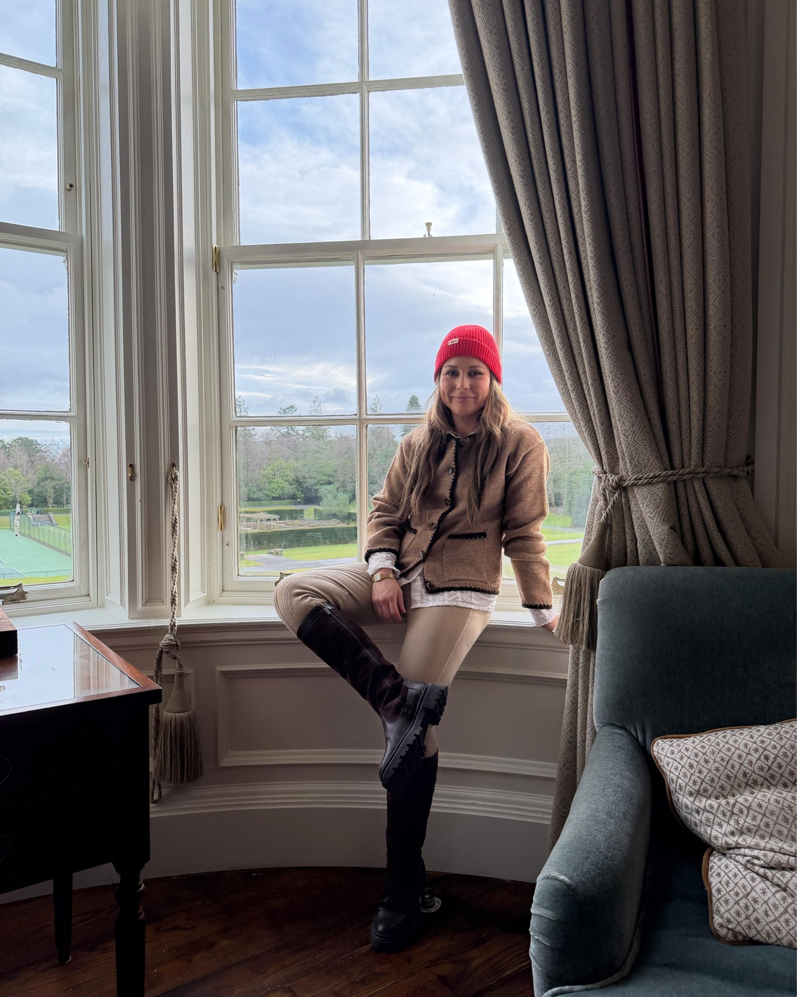 Scottish trip essentials: riding pants and cosy layers 🤍

#LTKSeasonal #LTKstyletip #LTKtravel