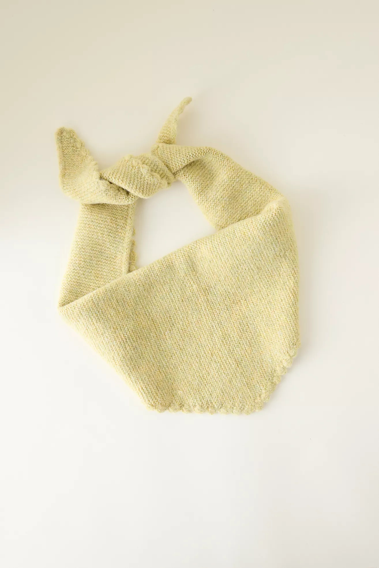 Small Scallop Triangle Scarf | Anthropologie (UK)