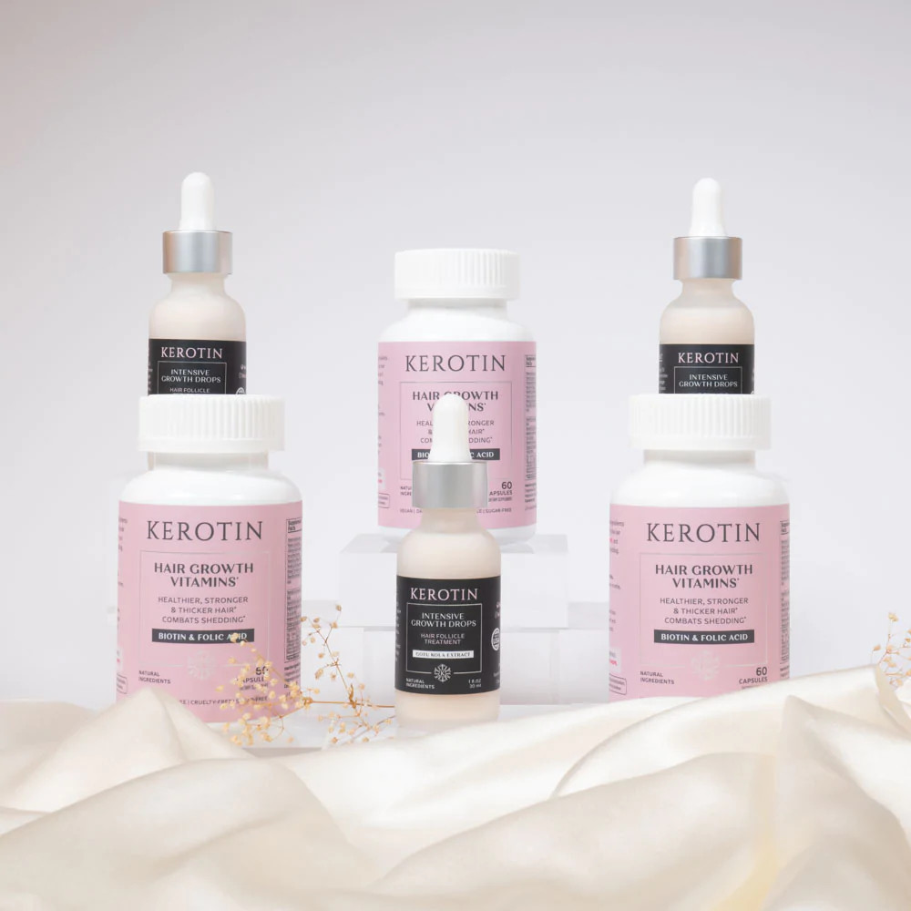 3 Month Hair Growth System | Kerotin