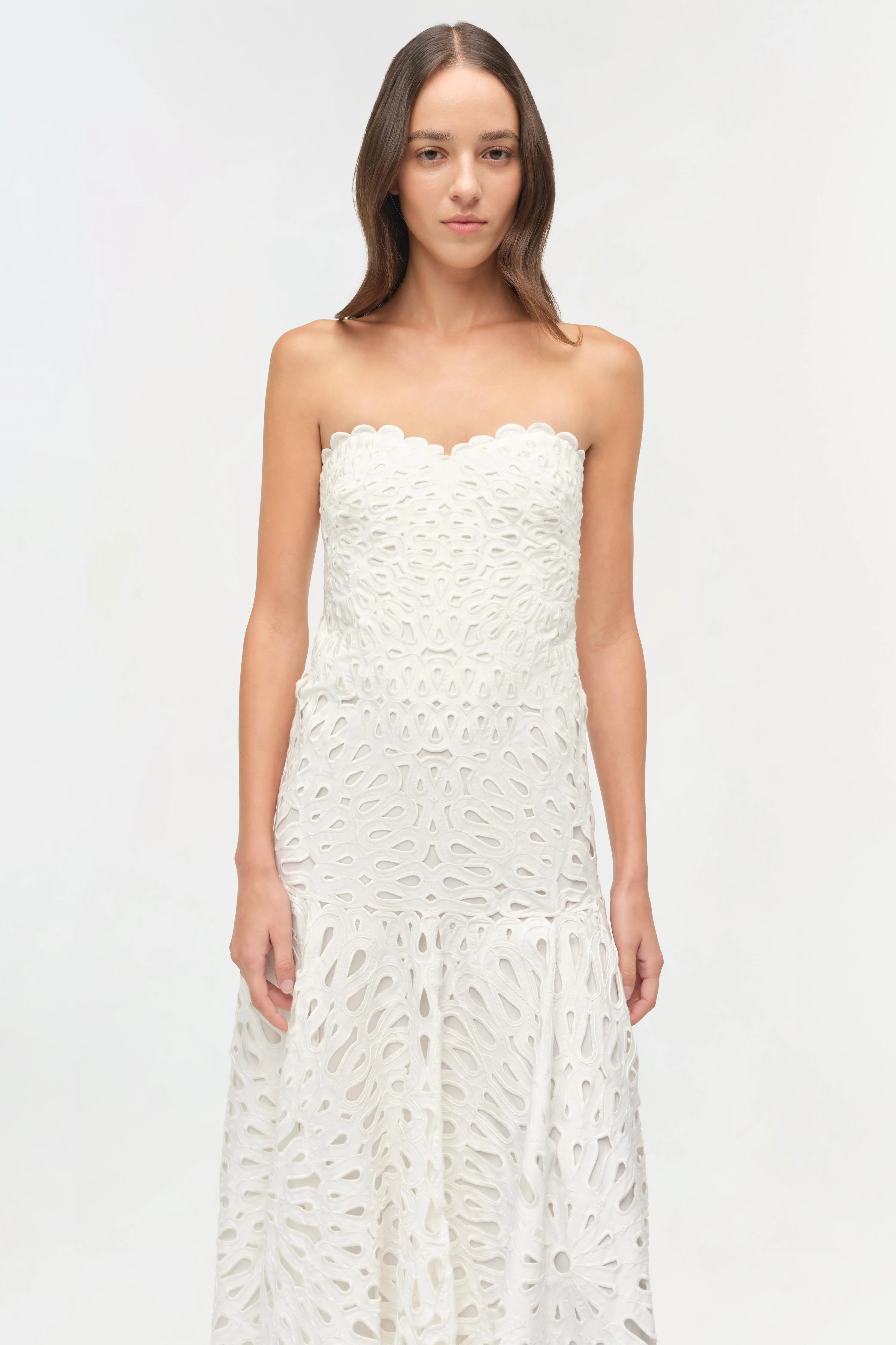 Florence Embroidered Midi Dress | Simkhai