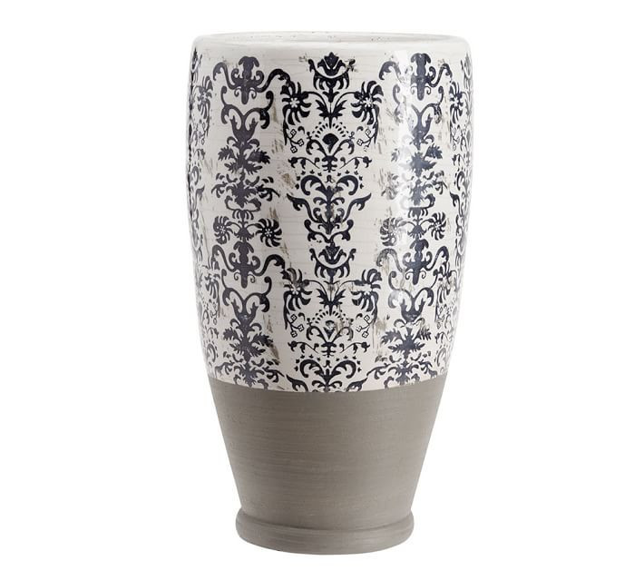 Lilian Hand Painted Ceramic Vases | Pottery Barn (US)