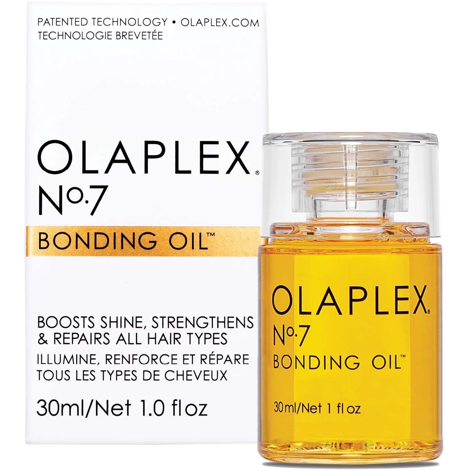 Olaplex No 7 Bonding Oil, Repairing Hair Treatment Oil, 1 oz | Walmart (US)
