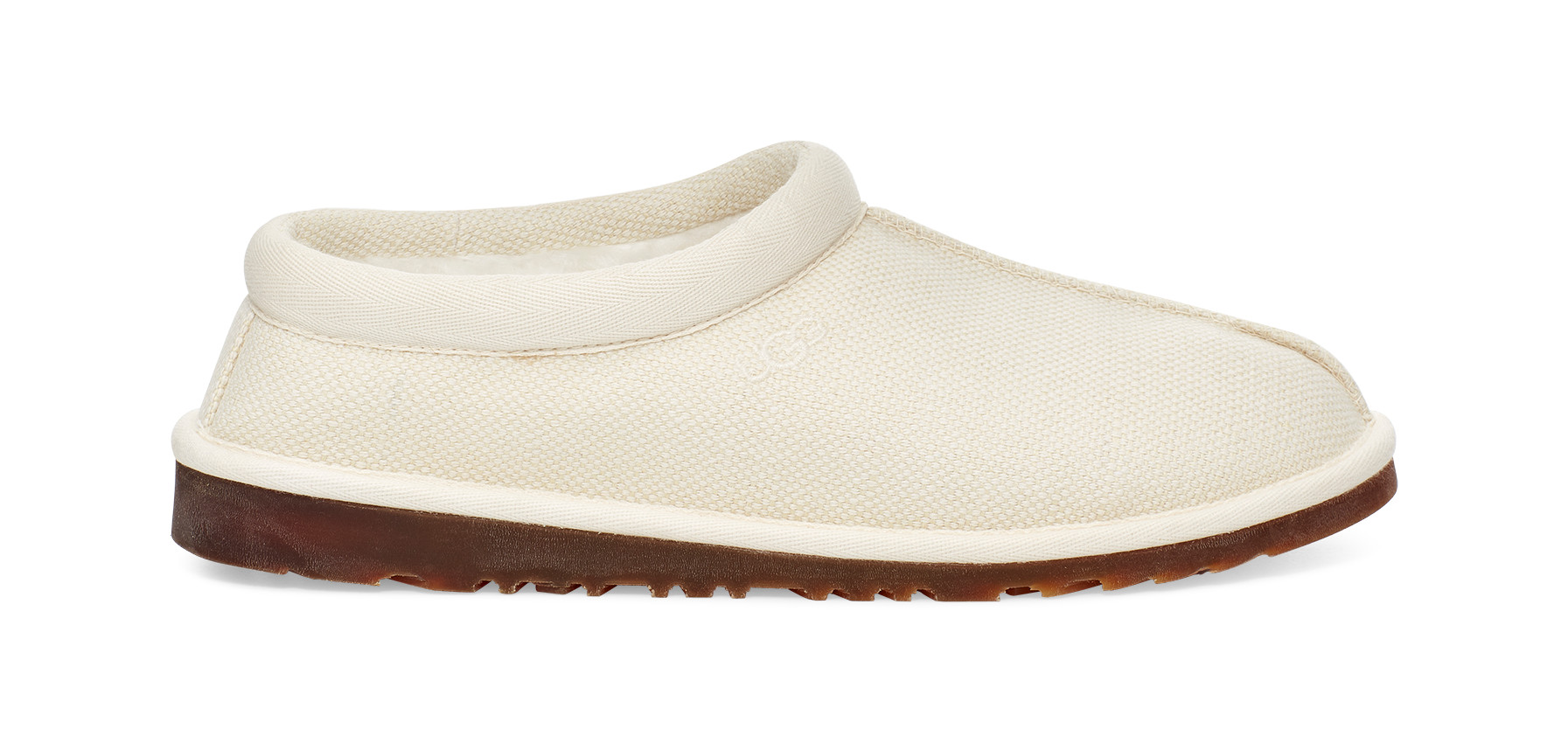 UGG Men's Tasman Natural Canvas Slippers in Natural, Size 12 | UGG (US)