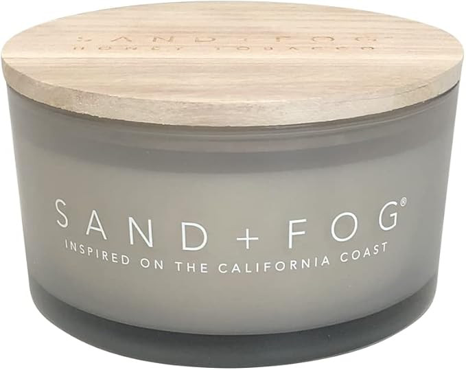 Sand + Fog Scented Candle - Honey Tobacco - Additional Scents and Sizes – 100% Cotton Lead-Free... | Amazon (US)