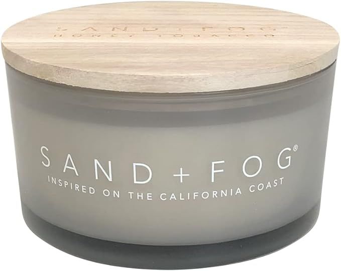 Sand + Fog Scented Candle - Honey Tobacco - Additional Scents and Sizes – 100% Cotton Lead-Free... | Amazon (US)