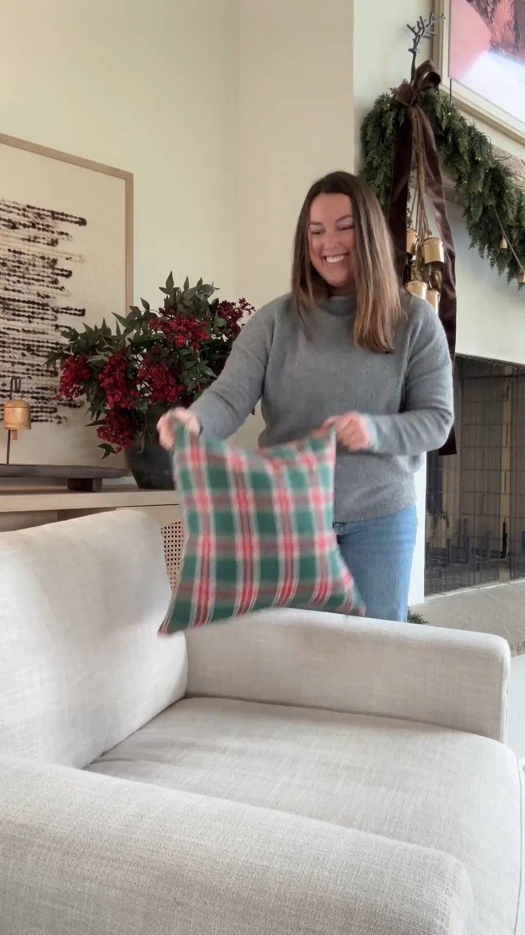 If you want na easy way to spruce up your living room, grab some plaid or tartan pillows for the holidays!!

Follow my shop @rushtonhome on the @shop.LTK app to shop this post and get my exclusive app-only content! Don’t forget to turn on post notifications using the 🔔 to get first dibs! Follow @rushtonhome on Instagram and Pinterest for more home decor inspiration and affordable home finds! Are you looking for anything home related? You’re in the right place! At Rushton Home, I do: home decor, living room, bedroom, affordable, walmart, target, amazon, wayfair, new arrivals, winter decor, spring decor, fall decor, fall finds, summer decor, home decor refresh, studio mcgee x target, hearth and hand, magnolia, holiday decor, seasonal decor, dining room decor, bedroom decor, living room decor, affordable home decor, furniture, weekend deals, sale, on sale, pottery barn, kirklands, west elm, bench, foyer table, faux florals, rugs, couches, sofa, sectional, dresser, nightstand, night stand, end tables, lamps, art, wall art, etsy, pillows, blanket, interior design, interior styling, bedding, side tables, bed frame, tray, side table, throw pillows, look for less, designer dupe, budget decor, bar stools, counter stools, vase, ceramic pottery, budget, budget friendly, coffee table, dining chairs, cane, rattan, wood, white wash, rustic amazon home, arch, brass hardware, gold hardware, vintage, antique, european inspired, french country, back in stock

#LTKHoliday #LTKHome #LTKSaleAlert