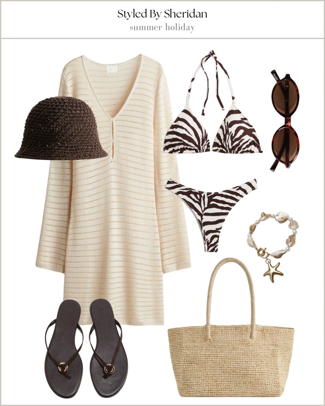 Summer holiday outfit idea 🏝️☀️ beach/pool look 

#LTKstyletip #LTKsummer #LTKswimwear