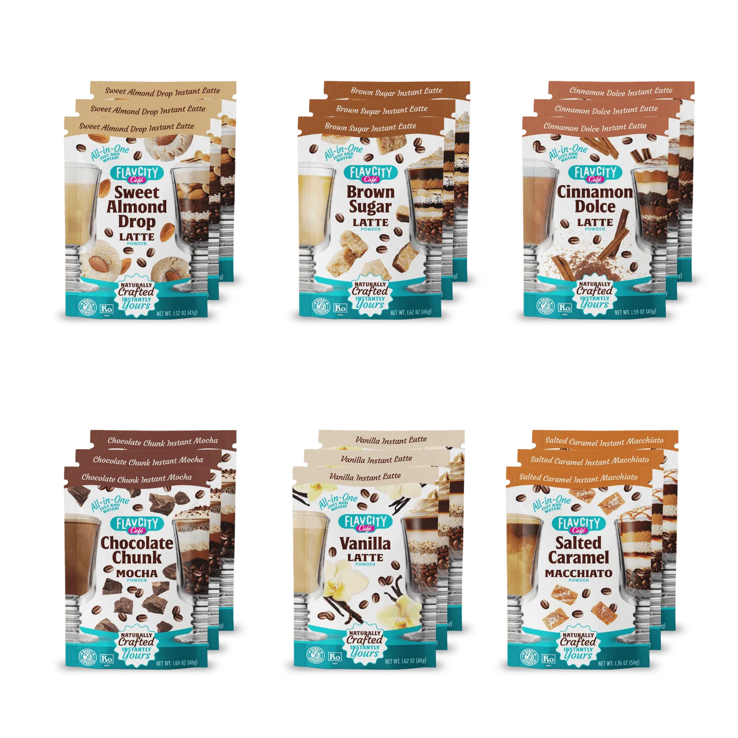 Café Single-Serve 18-Pack | FlavCity Coffee Variety Box | FlavCity