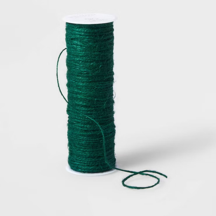 2" Jute Ribbon Green 90ft - Wondershop™ | Target