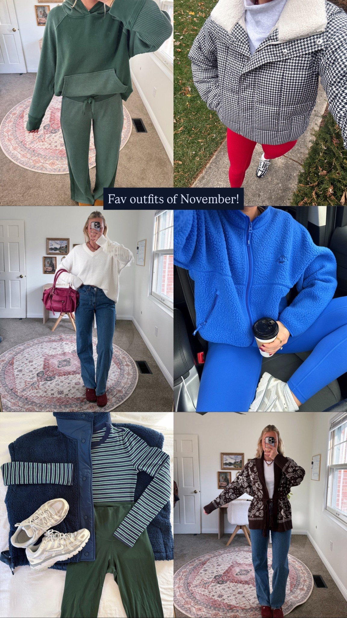 Favorite comfy outfits from last month 🫐🧣🎄💌

#LTKTall #LTKootd #LTKHoliday