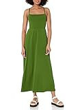 Amazon Essentials Women's Fit & Flare Jersey Midi Jersey Dress (Available in Plus Size) (Previously Amazon Aware), Deep Green, 6X | Amazon (US)