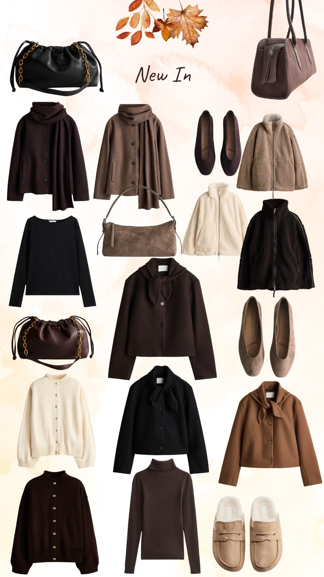 new in autumn suede flat suede bags scarf coats scarf jackets cardigan

#LTKautumn