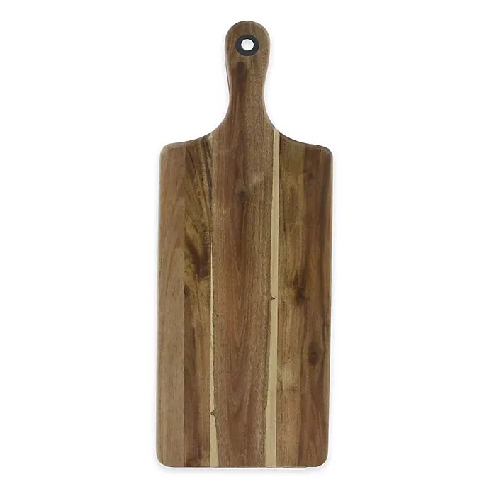 CraftKitchen™ 6.5-Inch x 13.5-Inch Chop/Prep/Serve Acacia Wood Cutting Board in Brown | Bed Bath & Beyond