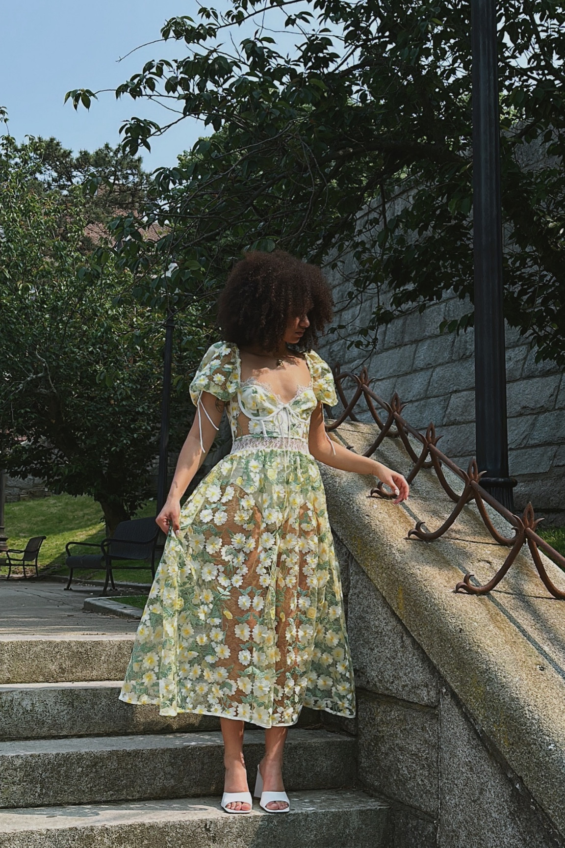 knee length dresses for ladies CARSON MIDI DRESS – olastage.com main image 1