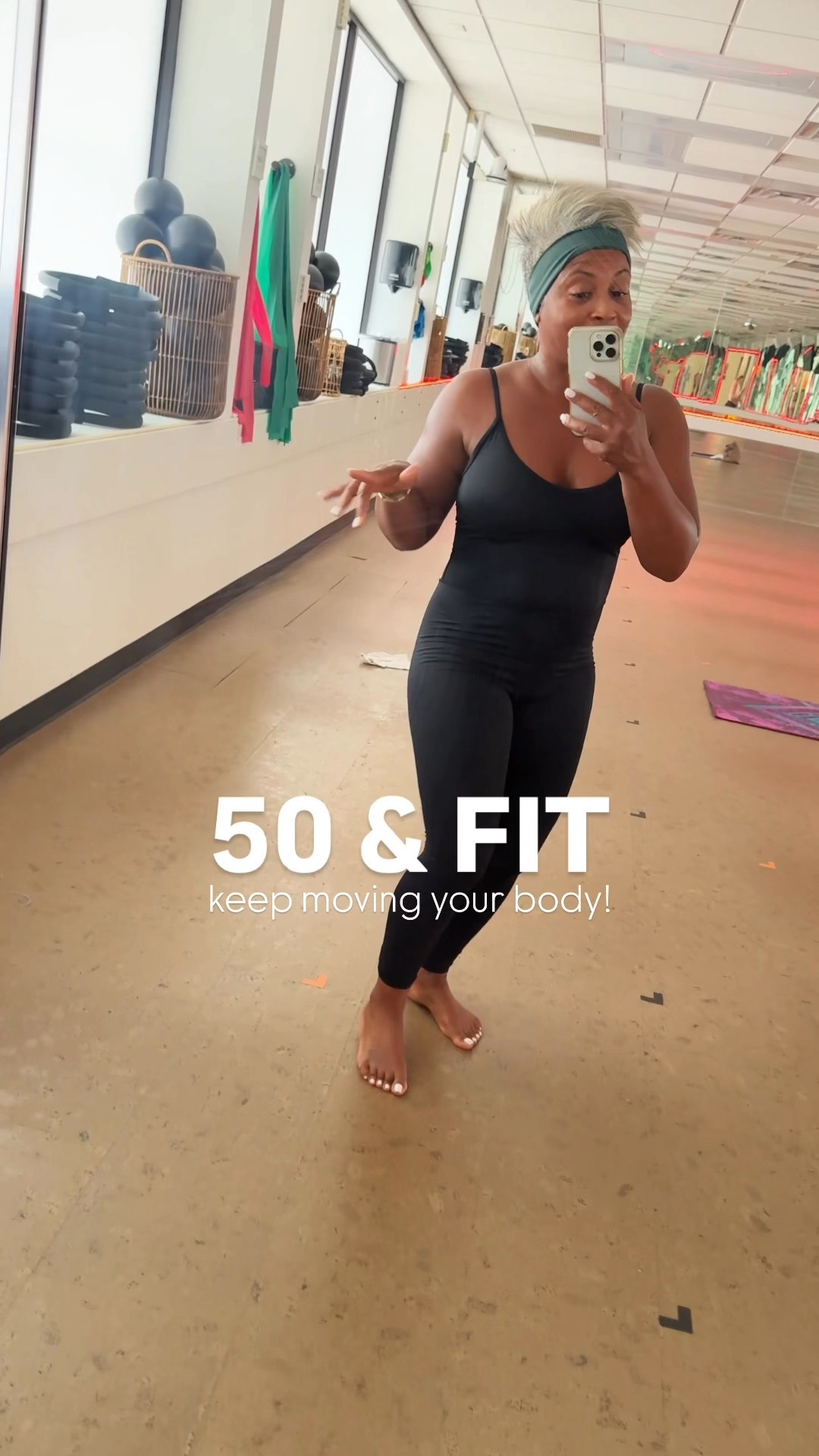 Showing up ain't always cute, or easy chile…but it gets done! #MoveYourBody

#50AndFit #ActiveLifestyle #AgelessStrength #KeepMoving #FitOver50 #WellnessJourney
#HealthyLiving #PeaceAtYouPace #VibrantAt50 #MindBodyBalanCe #MidLifeAt50 #SilverHair #xoJalonda

#LTKActive #LTKOver40 #LTKStyleTip