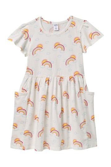 Pocket T-Shirt Dress (Toddler, Little Girls & Big Girls) | Nordstrom Rack
