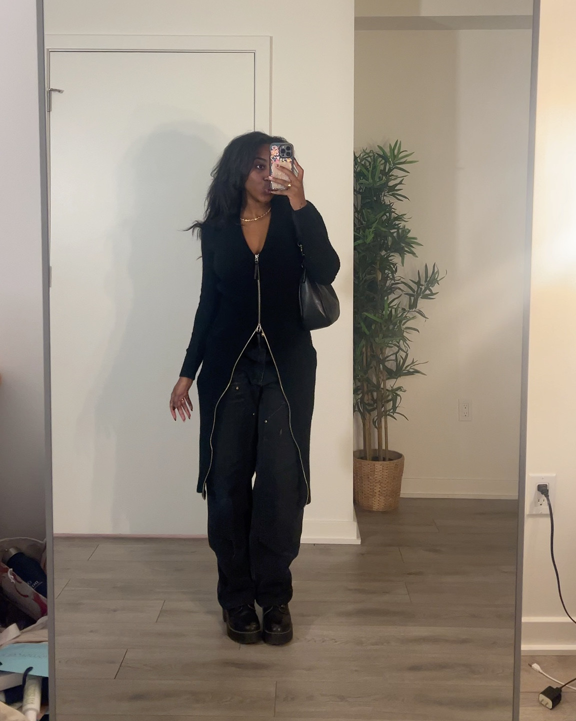 I thrifted the carhartt jeans! But I did link to the style of the jeans that they are if you wanted to destress them as well! 

#LTKFindsUnder100