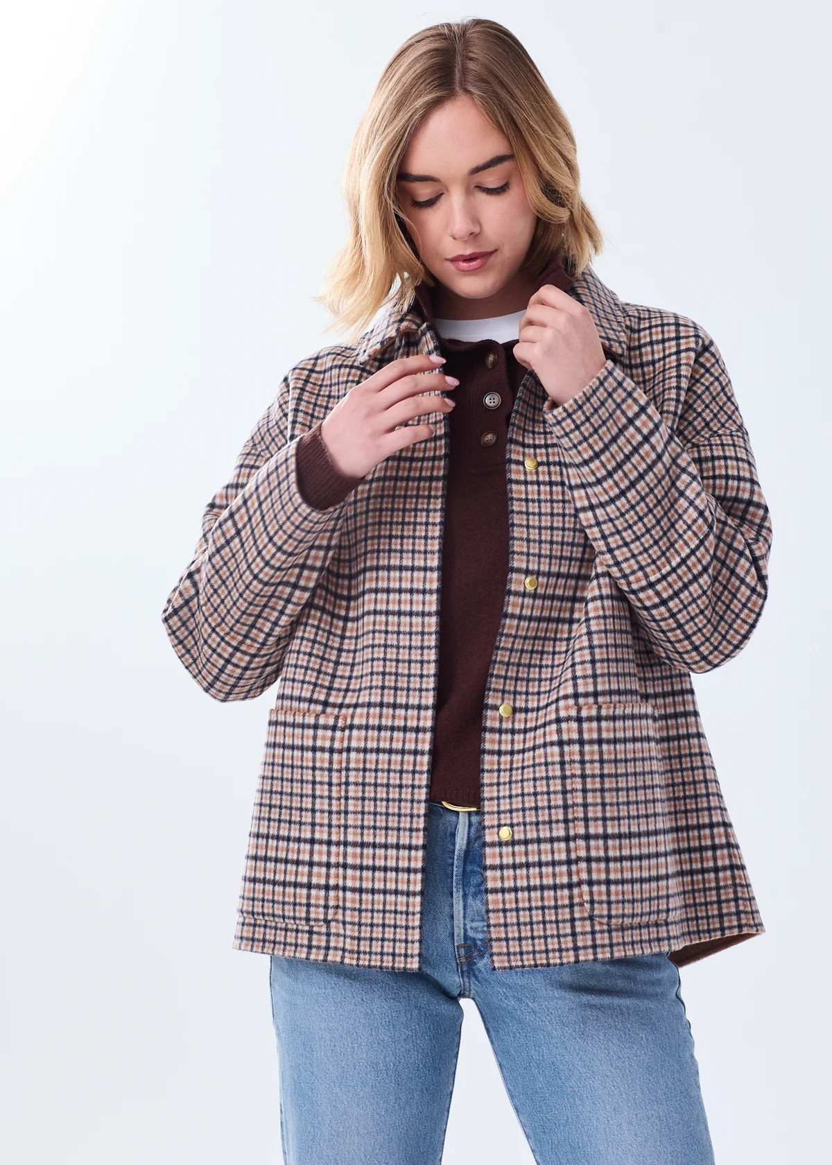 The Plaid Car Coat | Alice Walk