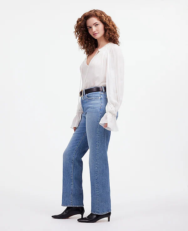 The Curvy '90s Straight Jean | Madewell | Madewell