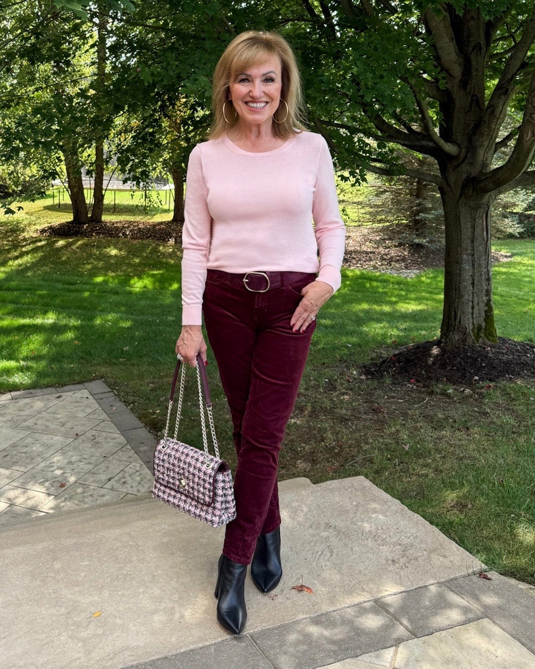Looking for a Fred color combination this fall? Try burgundy and pink! It’s unexpected and sophisticated, with a romantic feel! 

#LTKOver40 #LTKSeasonal #LTKStyleTip