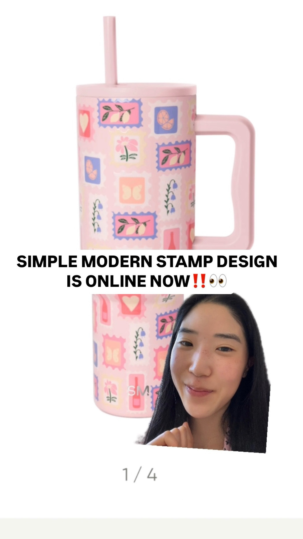 The Simple Modern stamp design is online now, in pink!!😍 They also have a ton of other cute designs - linking them all below!  #simplemodern #tumbler #kitchen #travel #mothersday #easter #home #waterbottle 

#LTKTravel #LTKHome #LTKWatchNow