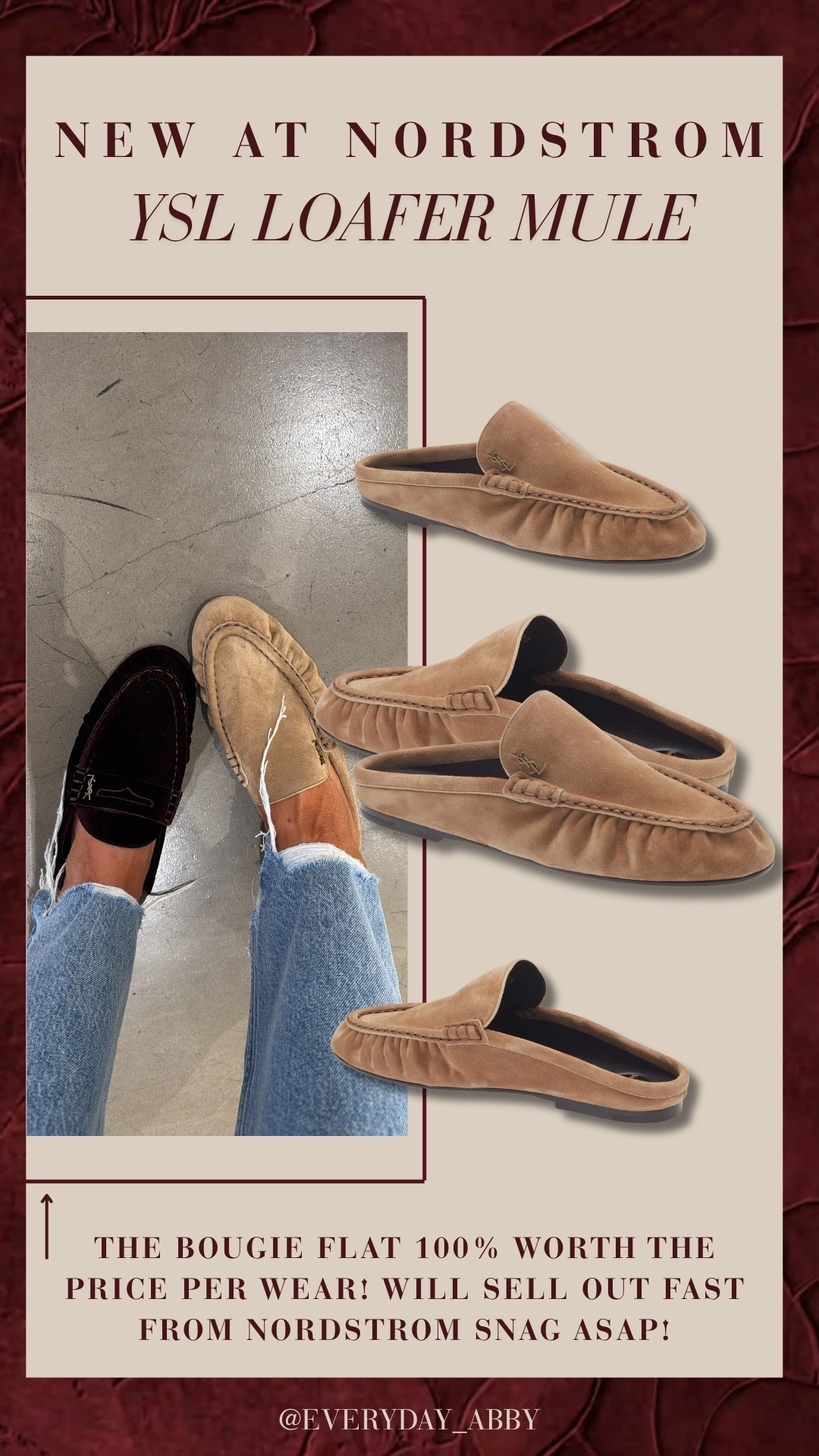 New at Nordstrom! These will sell out so quick… I would snag ASAP 😍✨