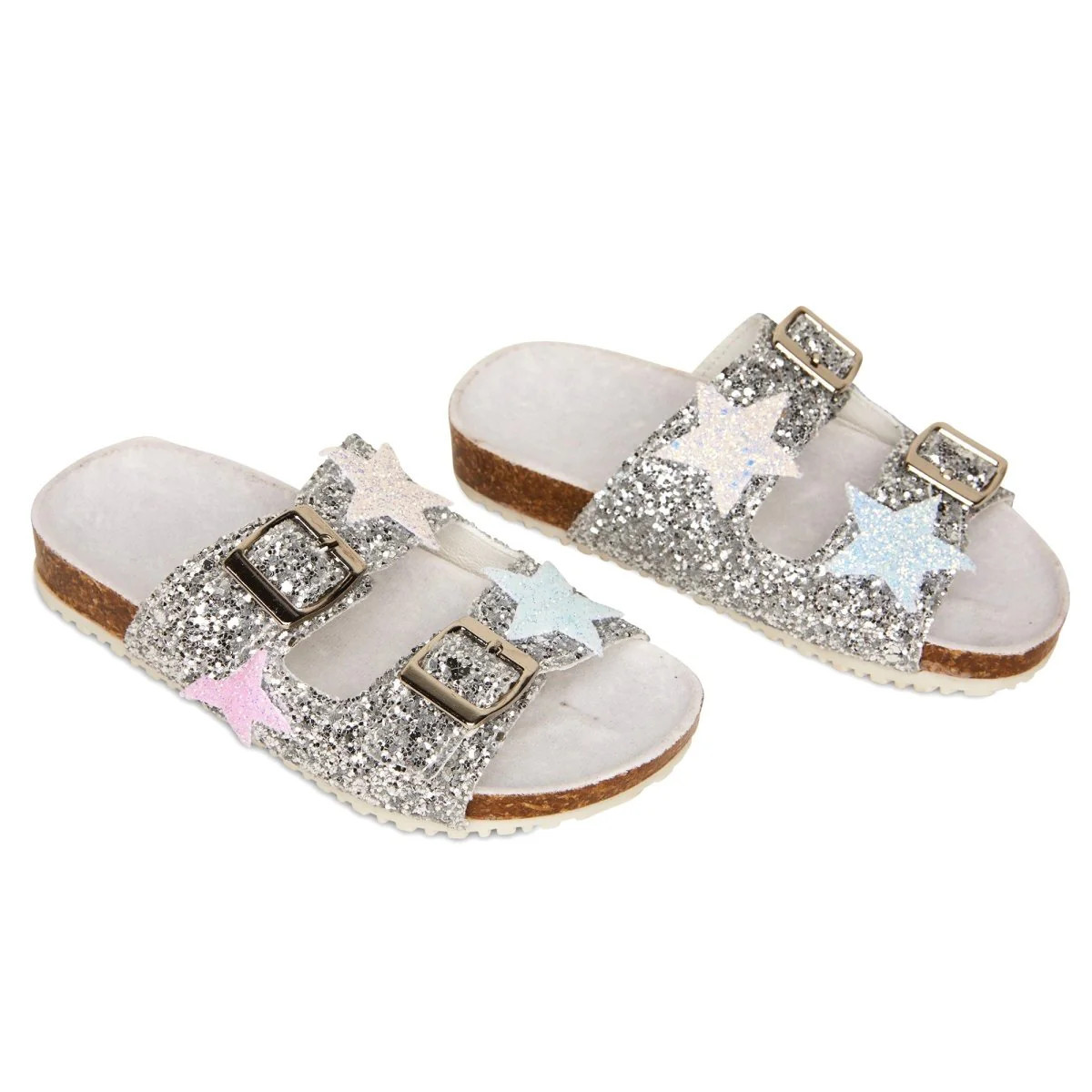 SKYE GLITTER STARS SANDALS | Mini Dreamers