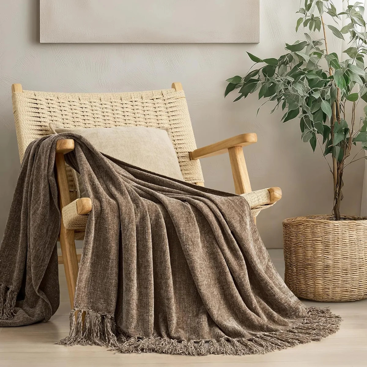 Soft Chenille Throw Blanket | Wayfair North America