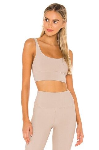 BEACH RIOT Leah Sports Bra in Taupe from Revolve.com | Revolve Clothing (Global)