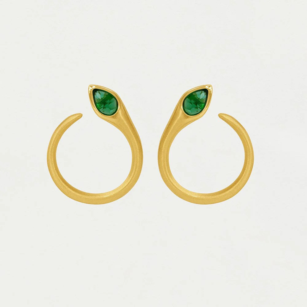 Eterna Midi Gemstone Frontal Hoop | Dean Davidson