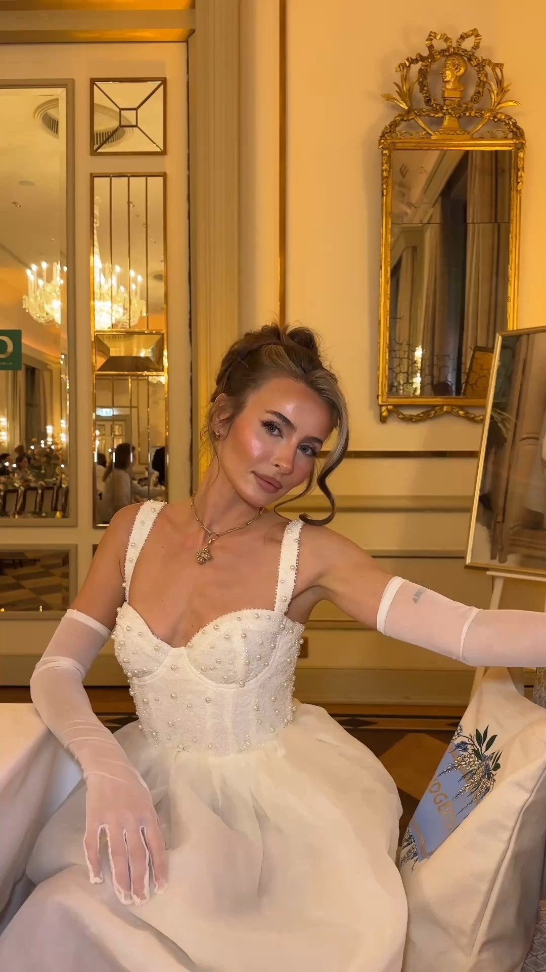 In love with this princess dress ! Wearing size 6 🤍🪽 🦢 

#LTKdeutschland #LTKkleider #LTKsale