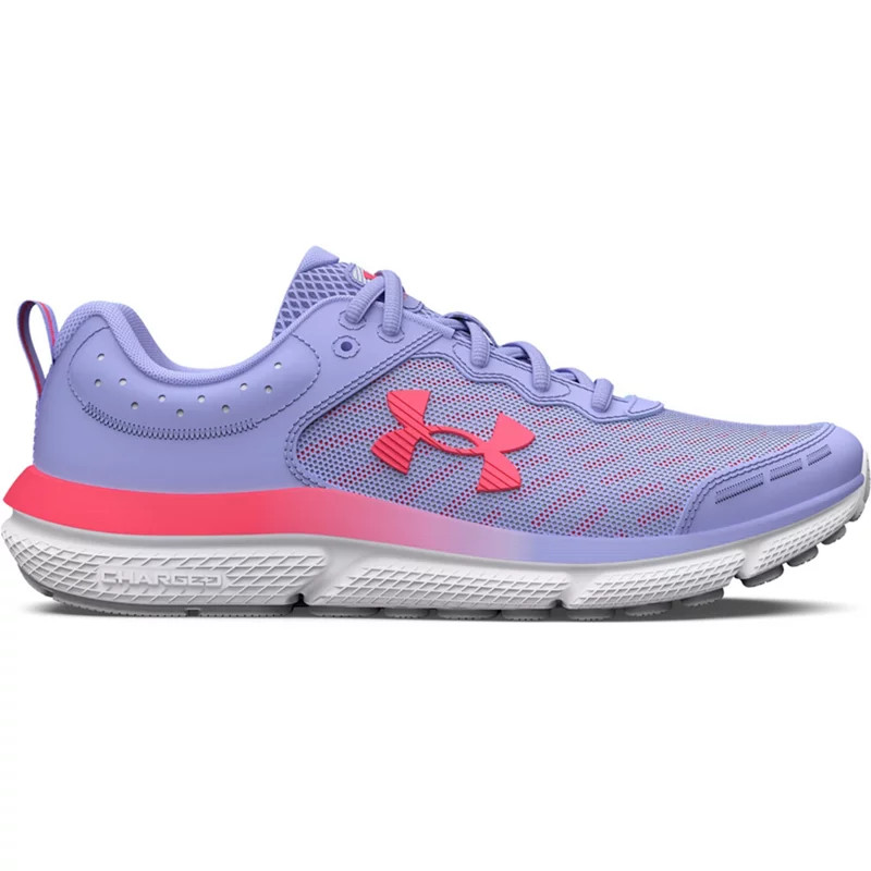 Under Armour Girls' Assert 10 GS Running Shoes Purple, 6 - Youth Running at Academy Sports | Academy Sports + Outdoors