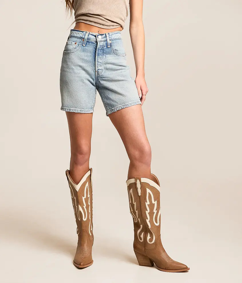 Premium 501 Mid-Thigh Stretch Short | Buckle