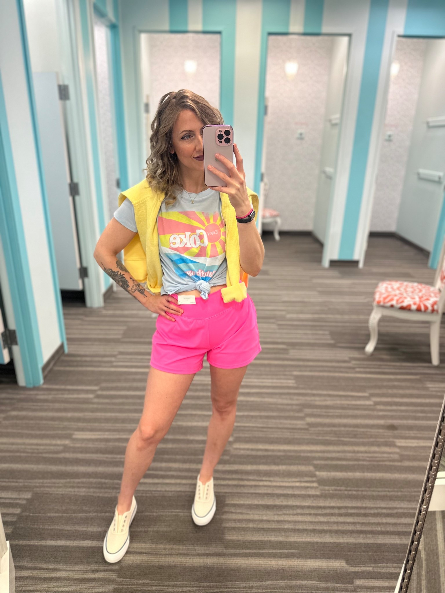 Wearing smalls 

#LTKootd #LTKSaleAlert #LTKmomlife