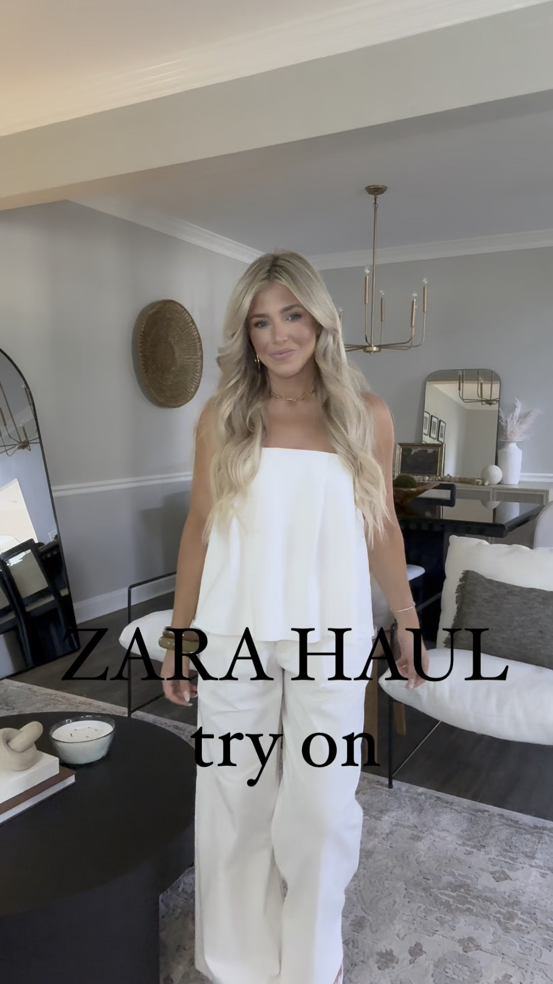 NEW in Zara haul with outfits that are so perfect for summertime! I am in lovvvvve with everything. Which look do you like?? Sizing below: 
White tube top/ medium 
White pleated pants/ medium
Yellow top/ medium
White shorts/ medium
Halter/ medium
Blue top/ medium 
Tan set/ medium in both- size up in top!!
Brown pants/ medium
What do you want to see next week?! 

#LTKFindsUnder100 #LTKSeasonal #LTKStyleTip