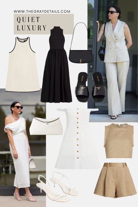 The perfect classic summer staples to create a quiet luxury outfit for your summer vacation or European outfit

Italy vacation
Italy outfit 
Paris outfit
Paris vacation 
Summer dress 
Saks outfit 
Classy outfit 
Elegant outfit
Old money outfit 

#LTKTravel #LTKStyleTip #LTKOver40