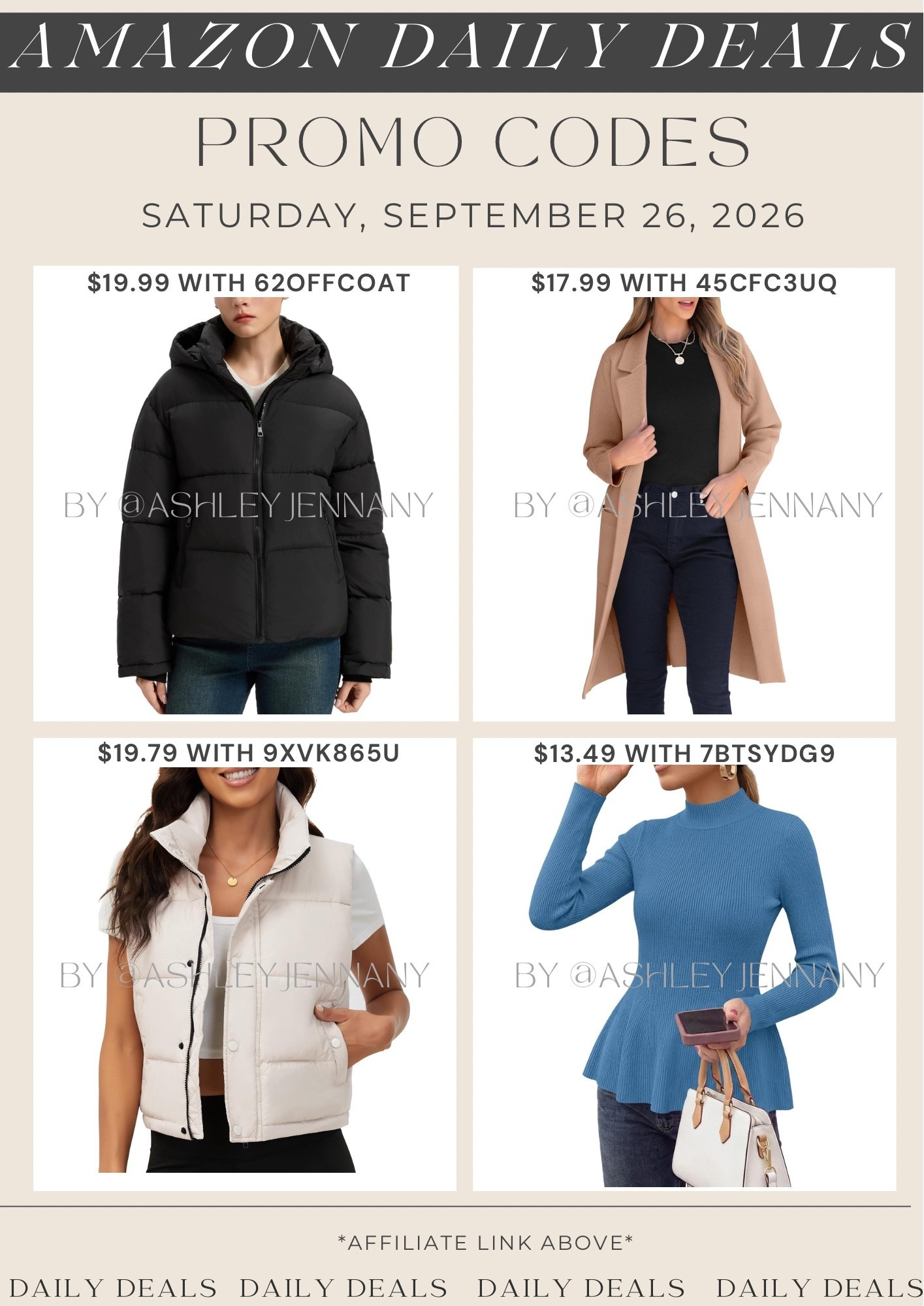 Amazon deals

#LTKSeasonal #LTKSaleAlert #LTKootd