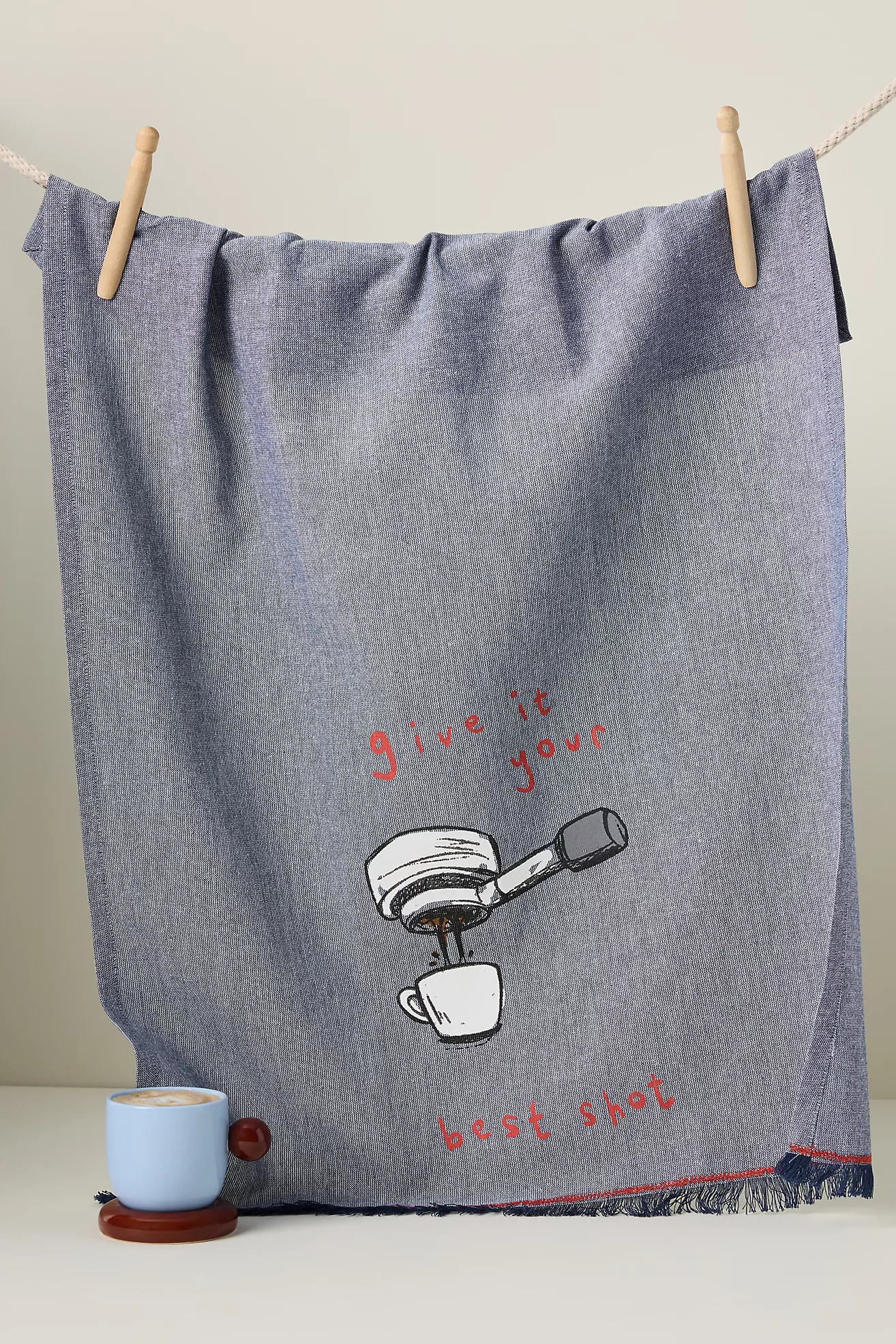 Jordan Nickson Best Shot Cotton Dish Towel | Anthropologie (US)