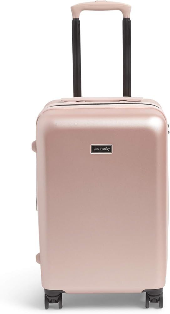 Vera Bradley Women's Hardside Rolling Suitcase Luggage, Enchanting Rose, 22" Carry On | Amazon (US)