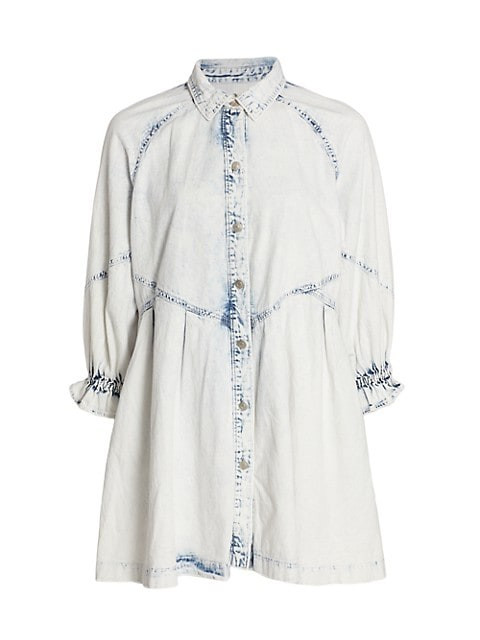 Hannah Denim Mini Dress- Rodeo Outfit- Free People Dress | Saks Fifth Avenue