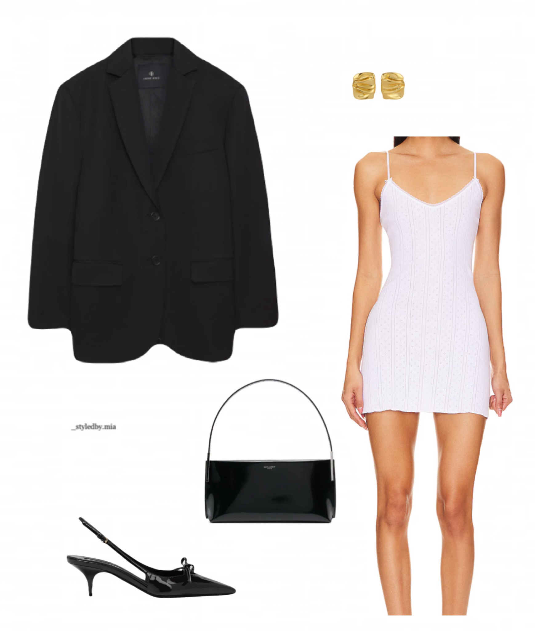 Earrings are heaven mayhem 
Bag//shoes are ysl

#LTKSeasonal #LTKstyletip #LTKU