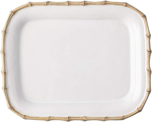 Juliska Bamboo Natural 12'' Rectangular Platter | Amazon (US)