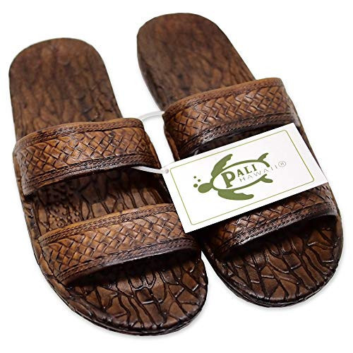 Pali Hawaii Light Brown JANDAL + Certificate of Authenticity (9) | Amazon (US)
