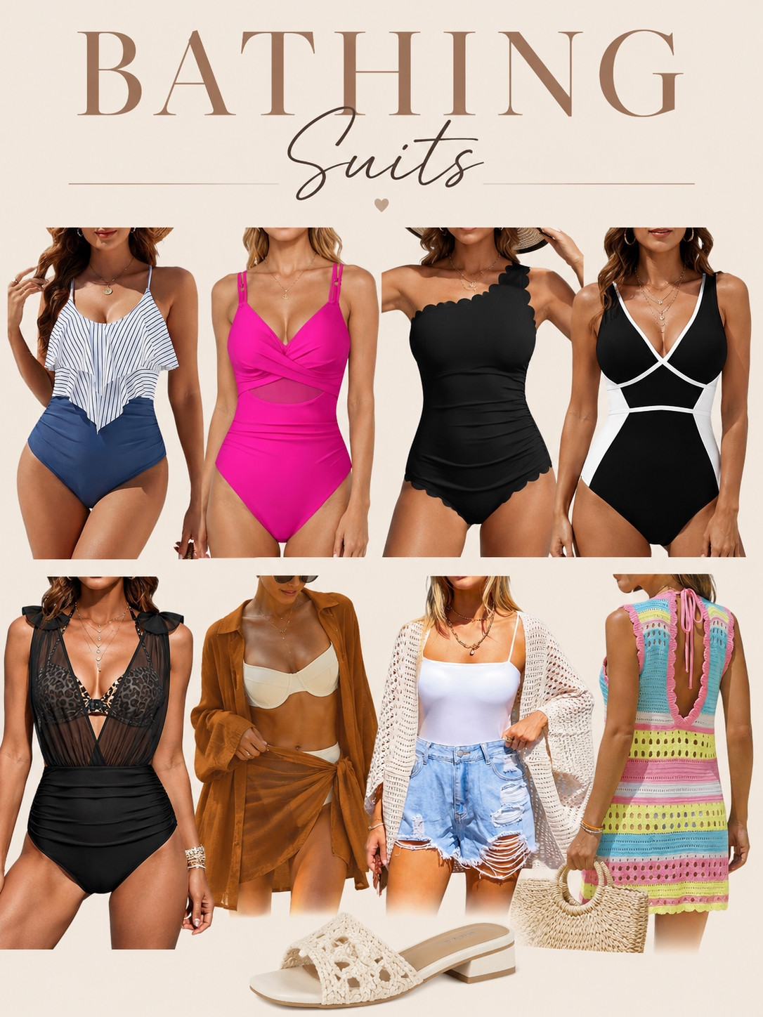 Bathing suit that are cute and flattering!

#LTKmomlife #LTKMidsize #LTKSwim