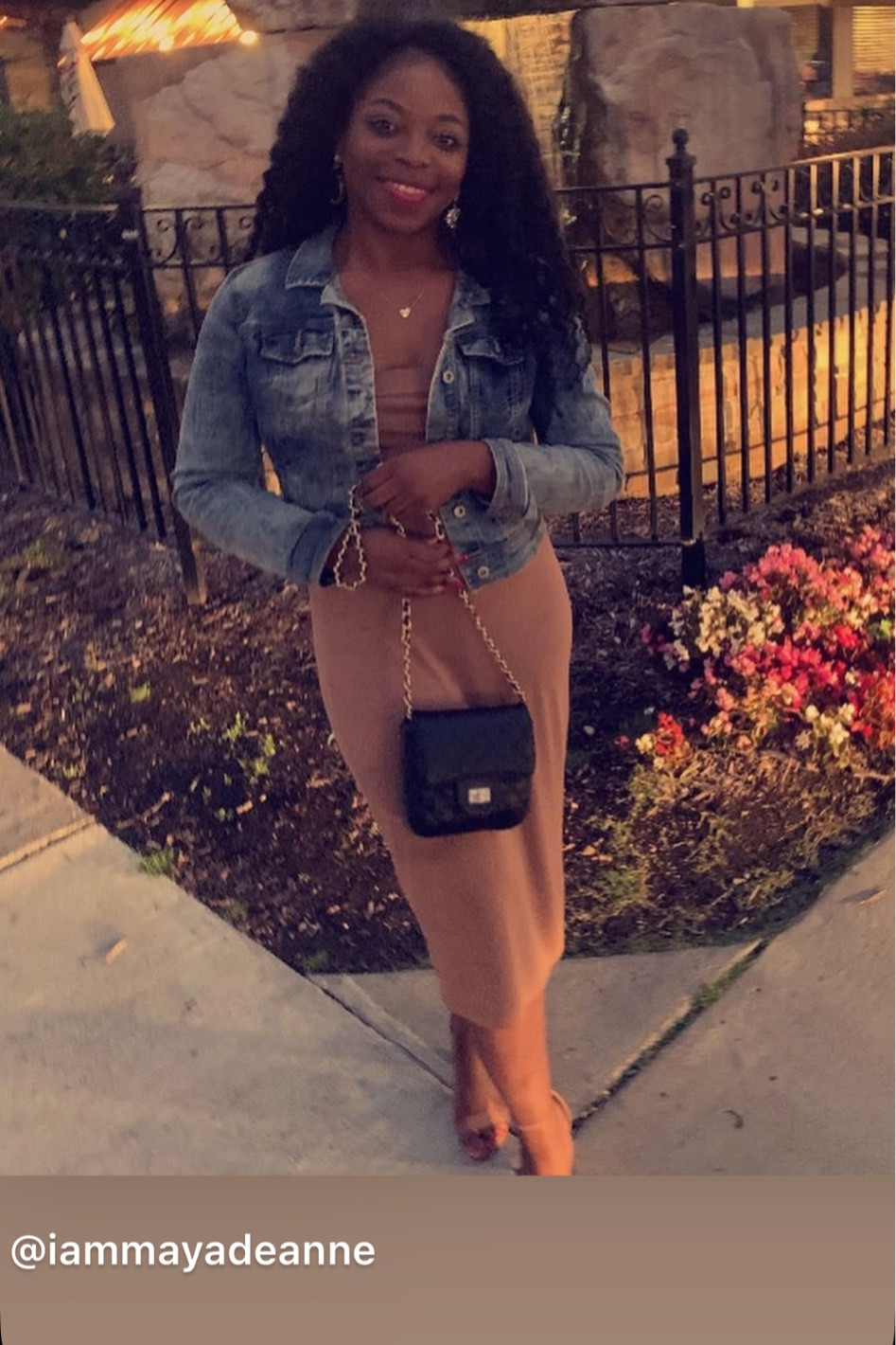 Shop my neutral colored dress with blue jean jacket combo!  Perfect for date night or night out with the girls💕

#LTKShoeCrush #LTKSaleAlert #LTKStyleTip