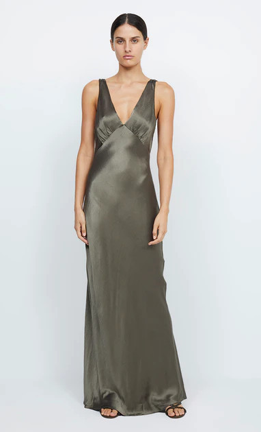 MOON DANCE VERONA DRESS - DARK WILLOW | Bec & Bridge (Global)