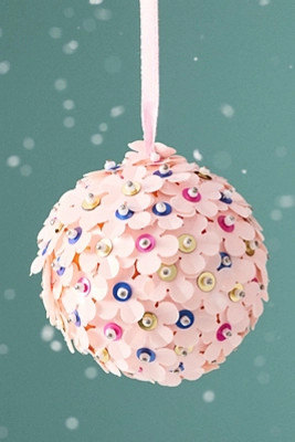 Sequin Rainbow Ball Ornament | Anthropologie (US)